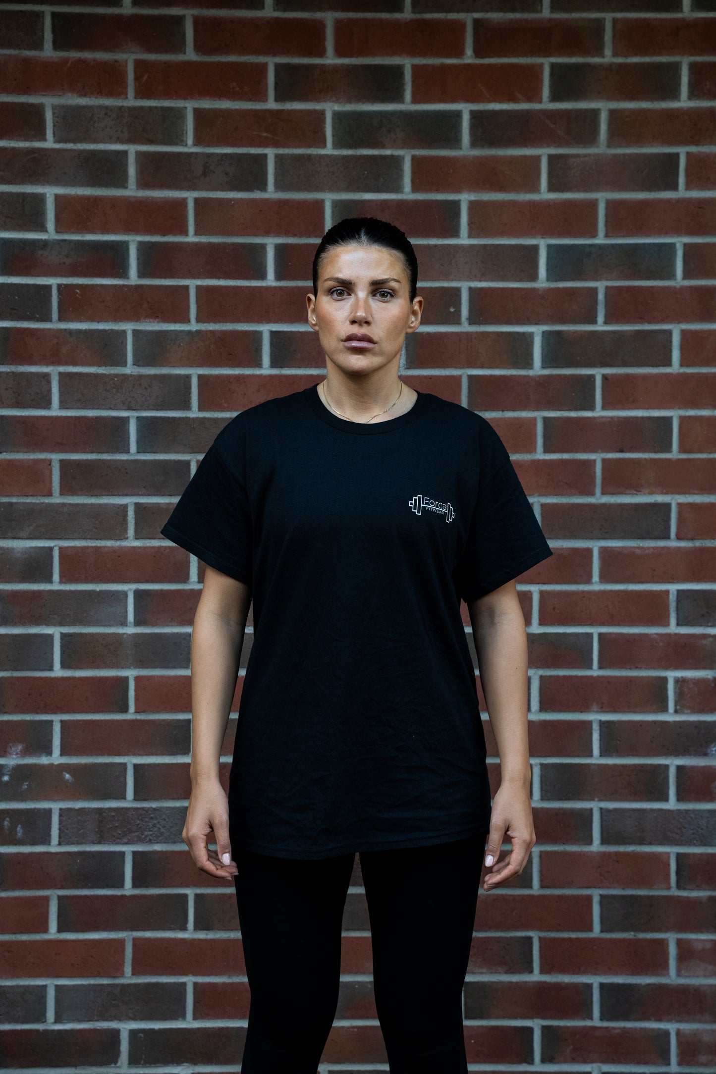 T-Shirt ‘Forcë dhe guxim’ - Forca Fitwear